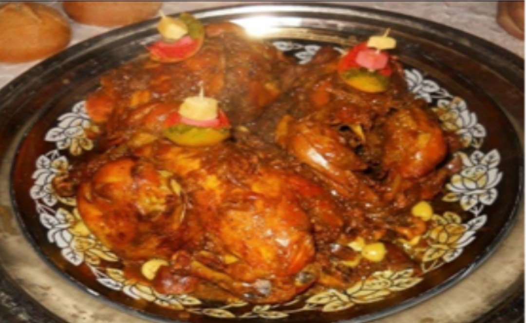 <center><h4>1.Boiled and steamed chicken </h4></center>
