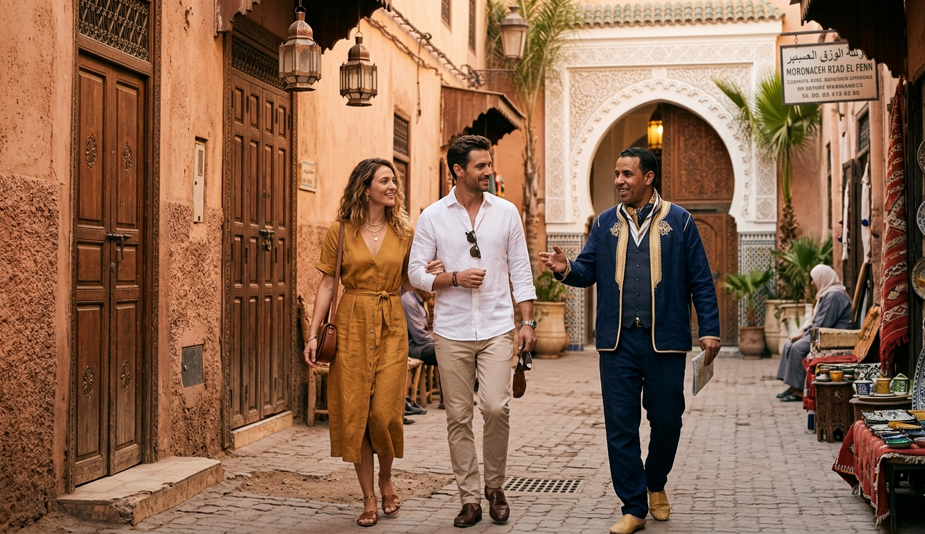 Perfect Holidays - Guide marocain premium avec voyageurs
